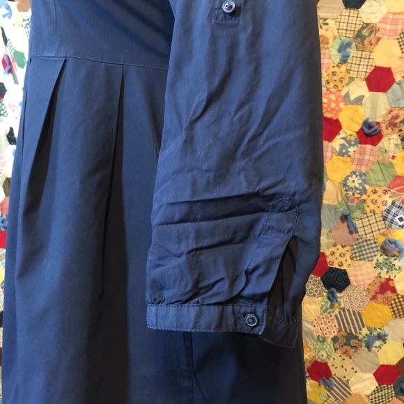 H&M | navy shirt dress - Picture 3 of 8